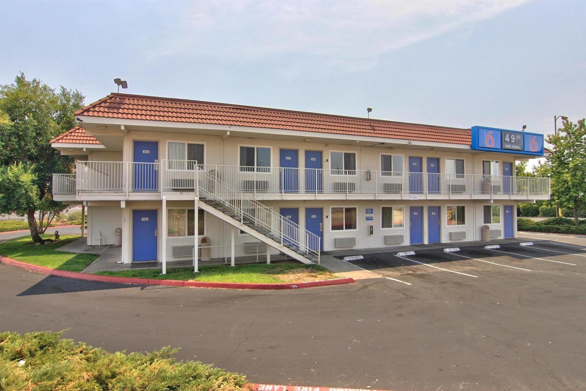 Motel 6-Sacramento, Ca - North Exteriör bild